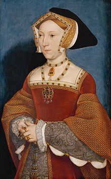 Jane Seymour, portrait by Hans Holbein, Kunsthistorisches Museum, Vienna