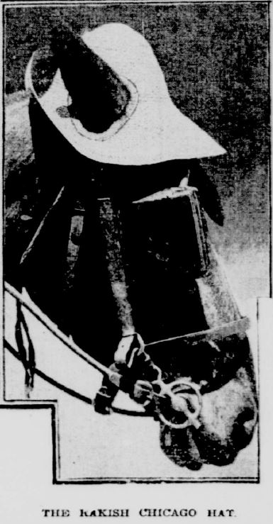 The "Chicago" horse hat from New-York Tribune 12 June 1904: p. 2 