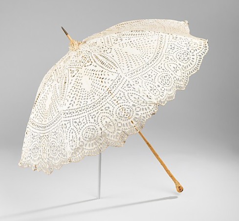 A sea-side parasol, c. 1900 http://www.metmuseum.org/collection/the-collection-online/search/158134?rpp=30&pg=2&ao=on&ft=summer&deptids=8&pos=40