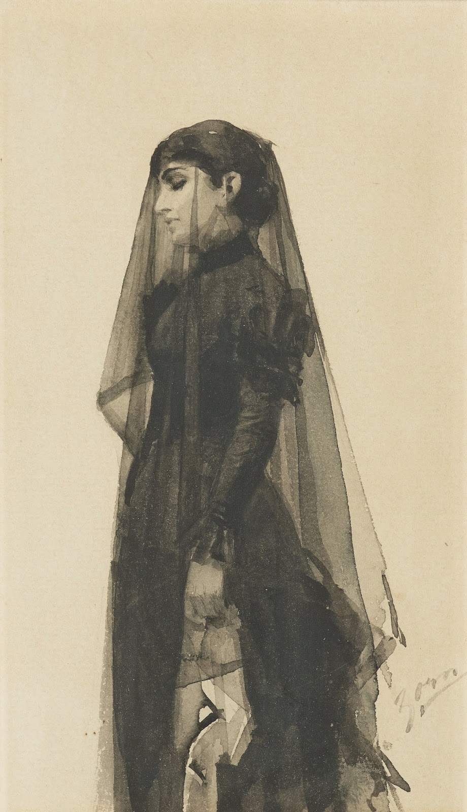 la veuve widow anderson zorn 1883